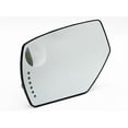 thumbnail image 4 of APA Replacement for Mirror Glass Power Heated with Spotter Glass Turn Signal Light 2014 - 2019 SILVERADO SIERRA 1500 2500 3500 Pickup Truck Driver Left Side 2275637 GM1324146, 4 of 9