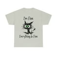 thumbnail image 2 of I'm Fine, Every Thing is Fine Unisex Heavy Cotton Tee, 2 of 9
