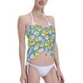thumbnail image 3 of Disketp Lovely Duck Women Swimsuit Cover Up Short Chiffon Summer Beach Sarong Bikini Wrap Skirt Bathing Suit, 3 of 5