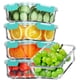 thumbnail image 1 of Conjunto VERONES de 5 recipientes de vidrio herméticos para alimentos de 1065 ml, 1 of 7