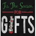 thumbnail image 2 of Christmas Tis The Season Presents Men's Graphic T Shirt Tees Brisco Brands S, 2 of 4