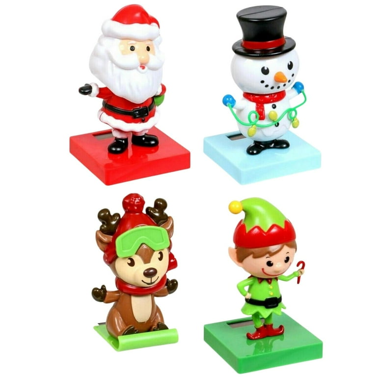 Solar powered hotsell dancing christmas figures
