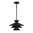 thumbnail image 2 of Trade Winds Lighting 1-Light Pendant Light In Matte Black, 2 of 6