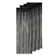 thumbnail image 1 of 4Pcs Rain Curtain Lightweight Reusable Shiny Fringe Backdrop Curtains for Parties Birthdays Celebrations, 1 of 10