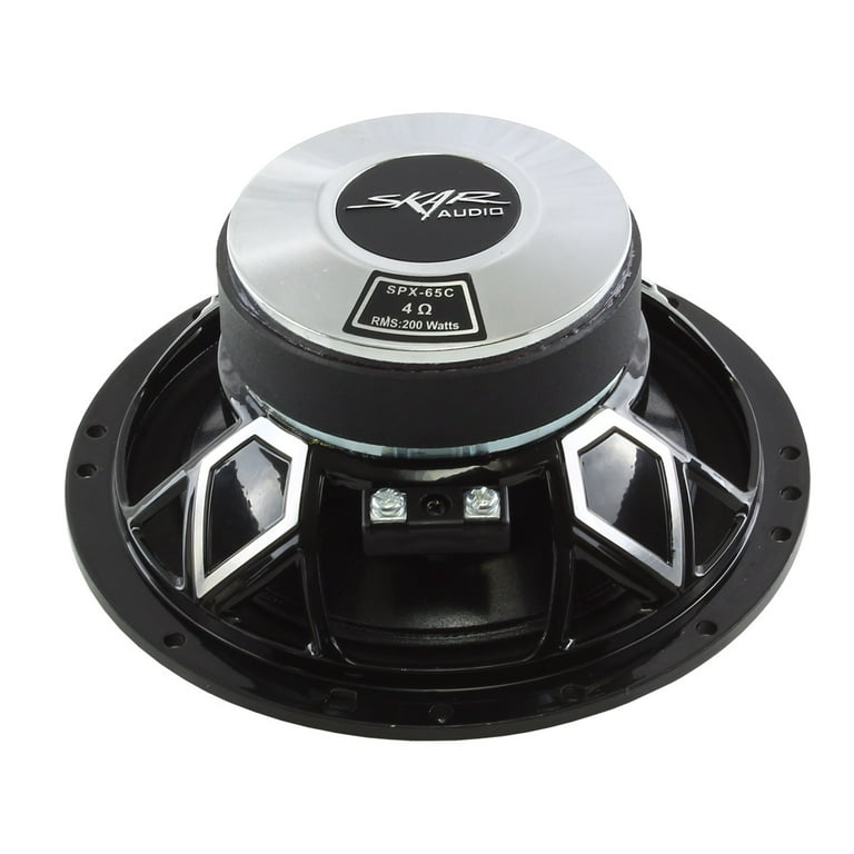 Skar Audio SPX 65C 6.5 Inch 2 Way 400 Watt Performance Component Speaker System