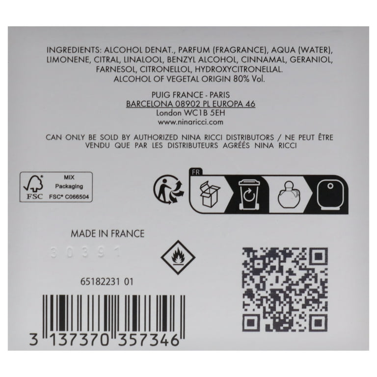 Nina Ricci Nina Fleur Ladies EDT 1.0 oz Fragrance