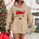 thumbnail image 5 of MHFRRA Sudadera con Capucha para Parejas, Divertida y A Juego, de Manga Larga, Estilo Informal y Deportivo Marrón, 5 of 5