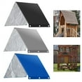 thumbnail image 4 of Fakrich Playground Replacement Canopy,52" x 89" Outdoor Swingset Shade Kids Playground Roof Canopy Waterproof Cover Replacement Tarp Sunshade (Gray), 4 of 6