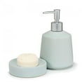 thumbnail image 2 of Set of 4 Matte Mint Green Soap/Lotion Pump, 2 of 5