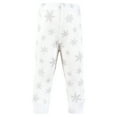 thumbnail image 3 of Hudson Baby Infant Girl Thermal Tapered Ankle Pants 4pk, Snowflake, 5T, 3 of 6
