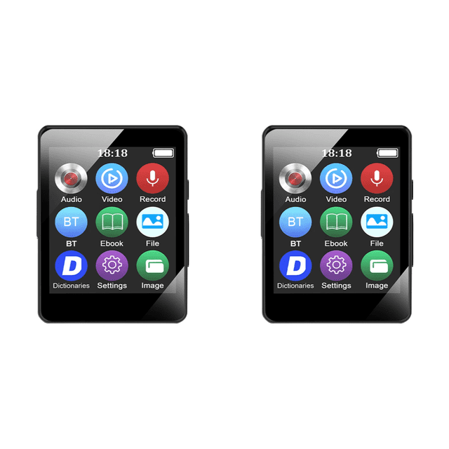 Reproductor MP3 Portátil Vídeo MP4 HiFi 5.0 Compatible Con Dientes (con 16 GB) Azul