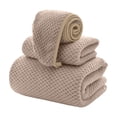 thumbnail image 2 of Juego de 3 Toallas de Baño Extragrandes Gorro de Ducha Sábanas de Baño Xihbxyly, 2 of 6
