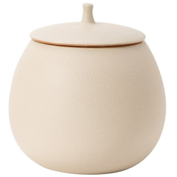 Guiyong Ceramic Sealed Tea Jar Tea Storage Jar Tea Leaves Storage Container Sugar Jar
