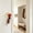 Red#2318, variant on Colorful Ball Adhesive Wall Hook No Drill Decorative ABS Hooks for Hanging Hats Bags Towels in Home Bathroom Bedroom
