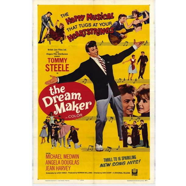 The Dream Maker Movie Poster Style A 11 X 17 1964 Walmart Com Walmart Com