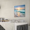 thumbnail image 2 of Cuadros Decorativos Kit de imagen de mosaico de olas de mar con pintura de diamantes redondos de resina, artesanía para el ocio Ehuebsd Nuevos Originales, 2 of 9