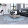 thumbnail image 2 of Mesa de Centro Salento Humo y Wengue Virtual Muebles, 2 of 8