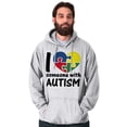 thumbnail image 3 of I Love Someone with Autism Puzzle Hoodie Sweatshirt Women Men Brisco Brands 4X, 3 of 6