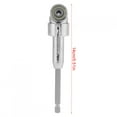 thumbnail image 3 of With Locking Hex Extension Drill Bit Socket, High Hardness Silver Screwdriver Extension Socket, For All Electric Drill Socket Wrench, 3 of 8