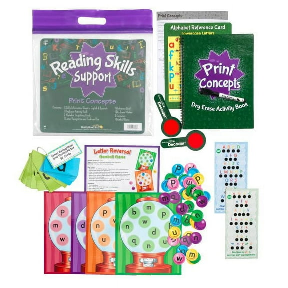 Really Good Stuff Reading Skills: Grade Pre-K - Print Concepts