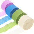 thumbnail image 1 of LEEYNEER OFFIGAM 4Rolls Streamer Paper Crepe Assorted Color For Themed Parties 2.36X2.36X1.77in, 1 of 8