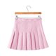 thumbnail image 1 of pda , mini cremallera deportiva para mujer, atlética, de cinturo , para , yoga, ropa para deportiva, pantalones cortos cómodos para Yinane Mini faldas de cintura alta, 1 of 7