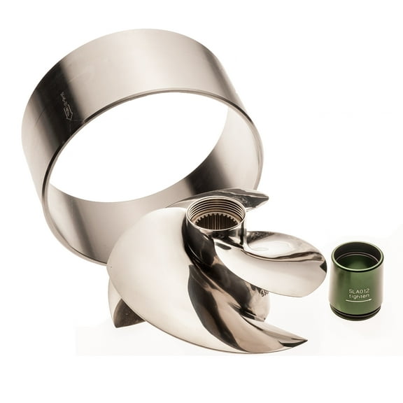 Solas Sea Doo 300HP Impeller & Stainless Wear Ring 13/18 RXPX RXTX GTX 2016-2023