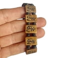 thumbnail image 3 of Brazalete Tibetano Om tallado en Hueso de Yak ajustable, 3 of 3