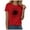 Red, variant on Sgkm T Shirts For Women Sunflower Graphic Tees Shirts Casual Cute Short Sleeve Tops