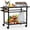 Metal, variant on Grill Table, Outdoor Grill Cart for Blackstone Griddle, Kitchen Food Prep Table, 32"x20", Black
