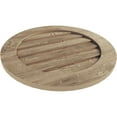 thumbnail image 5 of Ekena Millwork 30"W x 30"H Timberthane Sandblasted Round Faux Wood Non-Functional Gable Vent, Primed Tan, 5 of 5