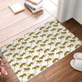 thumbnail image 4 of Goofa 16"x24" Inches Leopard Print Doormats for Outdoor Entrance - Non-Slip Welcome Mat, Heavy Duty Door Mats Outdoor, Spring Doormat, 4 of 9