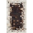 thumbnail image 1 of Safavieh Studio Leather Ivory Shag Rug - 3' x 5', 1 of 3