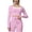 Pink, variant on Ladies Casual Solid Fashion Pullover Patchwork Bra Cup Drawstring Yoga Running Workout Crop Shirts