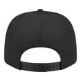 thumbnail image 4 of Men's New Era  Black Atlanta Braves Circle 9SEVENTY Adjustable Hat, 4 of 5