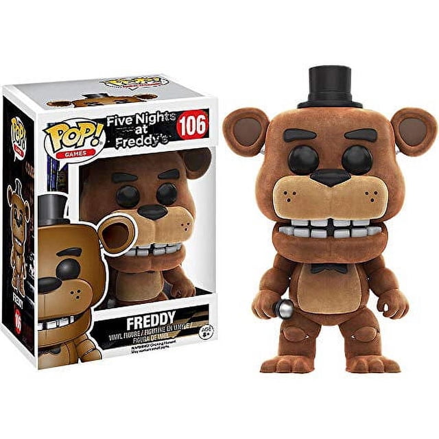 Figura de vinilo Funko Pop! FNAF flocó a Freddy #106