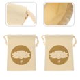 thumbnail image 3 of 2Pcs Buddhist Singing Bowl Drawstring Bag Meditation Tibetan Sound Bowl Bag, 3 of 8