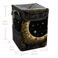 thumbnail image 5 of New Moon Symbol Foldable Car Garbage Can with Lid, Leak-proof, and Hanging Storage Bag - Trash Can for Car, 5 of 6