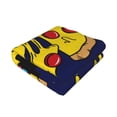 thumbnail image 2 of KLL PLANETA EN FORMA DE PIZZA Print Fleece Throw Blanket, Horizontal Fleece Bedding Cute Soft Blankets Comfy Fleece Flannel Plush Home Decor for Couch & Bed -60"x50", 2 of 9