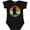 AB-Black, variant on Skateboard Bear Retro Sunset Boys or Girls Baby Bodysuit
