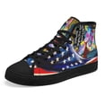 thumbnail image 6 of Autism Love Cat High Top Canvas Shoes Sneakers Black Size 12, 6 of 7