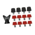 thumbnail image 3 of 12x zapatillas de fútbol spikes bota de fútbol tacos es livianos hombres, pernos de botas de fútbol anti -slip para zapatillas deportivas Negro de 11 mm rojo 8 mm, 3 of 8