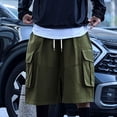 thumbnail image 3 of uikmnh Shorts Men Casual Jogging Men'S Summer Shorts Shorts Retro Sports Men'S Shorts Men'S Casual Shorts Size:L, 3 of 4