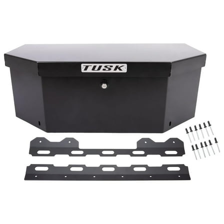 Tusk UTV Cargo Box and Top Rack Kit Tall For Can-Am Maverick X3 Max DS Turbo R 64 Inch 2020-2021