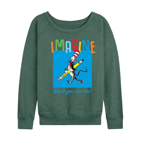 Dr. Seuss - Seuss Imagine Trio - Women's Lightweight French Terry Pullover