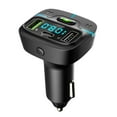 thumbnail image 2 of PEONAVET A Fm A Fm Car Mp3 Bluetooth Player Car Hands- USB Charging Fm Transmitter Light Receiver, 2 of 9