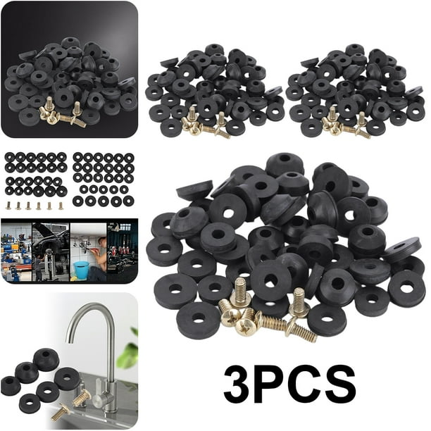 Kuymtek Kit Surtido Arandelas Grifo 58 Piezas Junta Tórica para Grifo Fuga Fregadero Baño