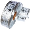 thumbnail image 1 of Naiovety 1 rollo de cinta navideña recortable, reemplazo temático de Navidad, fiesta familiar, festival, fiestas, cintas decorativas, Kits de decoración para fiestas Plata, 1 of 6
