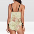 thumbnail image 6 of Rciityk Women's Ones Piece Swimsuits Tummys Control Floral Print Monokini Swimwear Drawstring Ones Piece Swimsuit - Spring/Summer Savings Clearance, 6 of 6