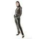 thumbnail image 2 of Conjunto a cuadros en lentejuelas Roman Fashion /Juvenil, 70511 (Negro /Dorado) negro G, 2 of 6